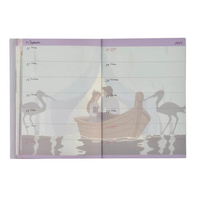 リトル・マーメイド 手帳・スケジュール帳 2023 B6 メタリック CALENDARS ＆ ORGANIZERS 1,980