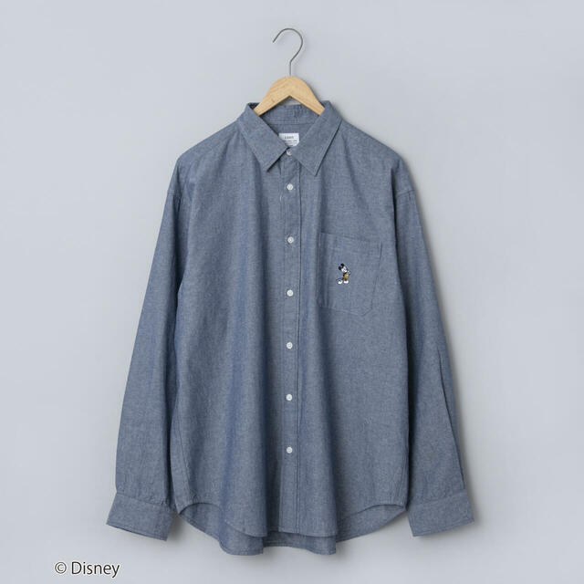 【coen限定／Disney（ディズニー）ダンガリーシャツ】￥5,489／M～XL