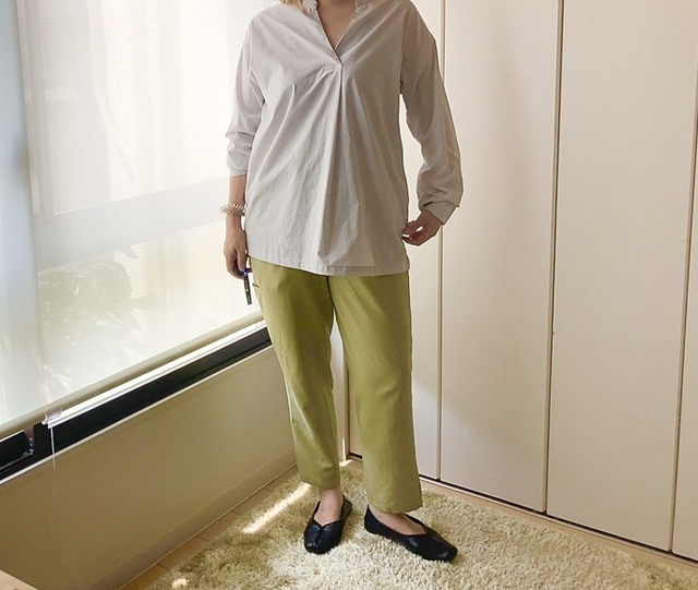 【ワークマン レディースシーンレスシームレスパンツエア】通気性に優れた素材で蒸れにくい