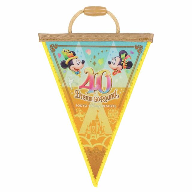 ドリームガーランド 700円|東京ディズニーリゾート40周年“ドリームゴーラウンド” スペシャルグッズ|販売店舗:東京ディズニーランド「コズミック・エンカウンター」、東京ディズニーシー「エンポーリオ」