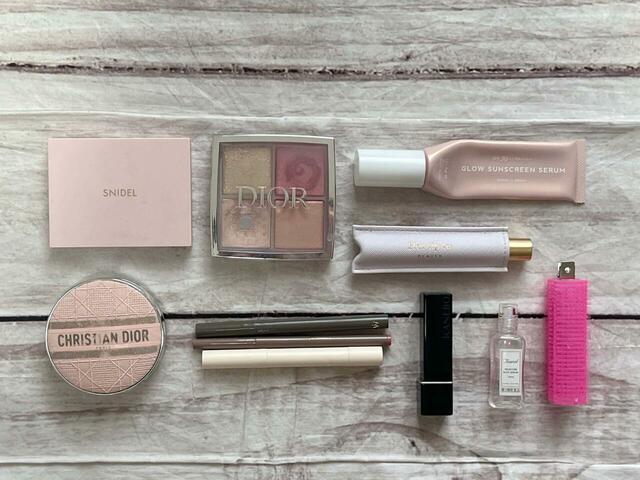 これだけのコスメが収納可能！