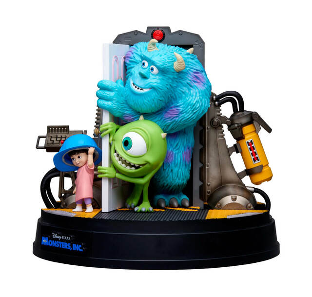 PIXARくじLast賞:『モンスターズ・インク』ポスターフィギュア