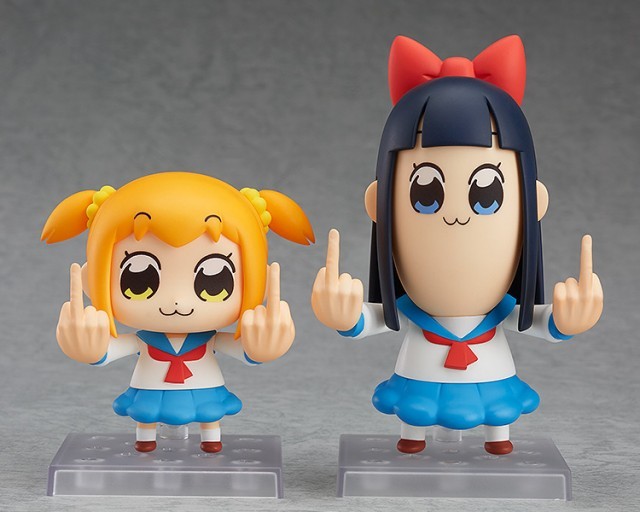 ポプテピピック」ポプ子＆ピピ美のねんどろいどが再販決定！おなじみの