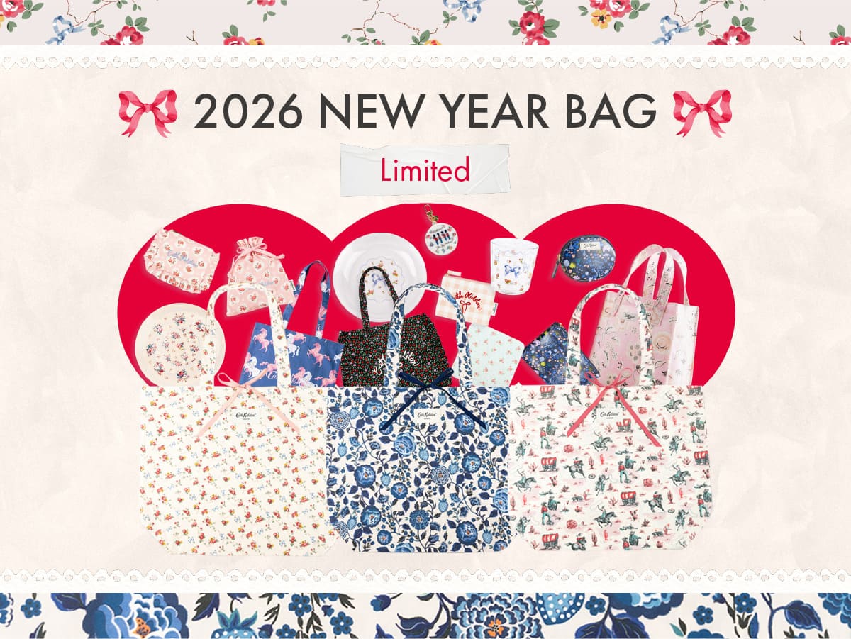 キャス キッドソンの福袋2026年】中身が分かる全6種類！限定トートと