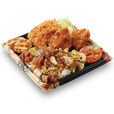 回鍋肉丼から揚げチキンカツ弁当