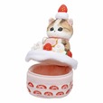 【mofusand】「小物入れにもなるケーキのりにゃんこのぬいぐるみ」実はパカッと開くんです！