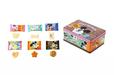 おせんべい 1,300円｜内容量:95ｇ、標準50枚[〈せんべい〉しお味 標準9枚、コーンポタージュ味 標準9枚、えび味 標準9枚、あましお味(プリント入り)標準5枚　〈あげせんべい〉はちみつしょうゆ味標準9枚、ごま味 標準9枚]