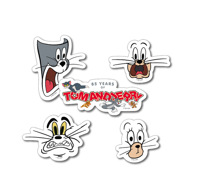 【トムとジェリー Happyくじ】G賞 ステッカーセット［全7種］