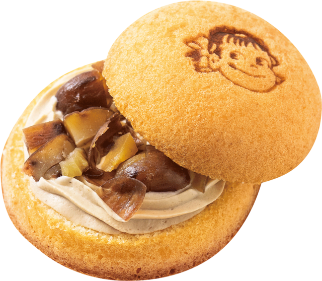 「ペコちゃんのほっぺPremium モンブラン」<税込300円>【不二家の新業態『Pekolicious』オープン】