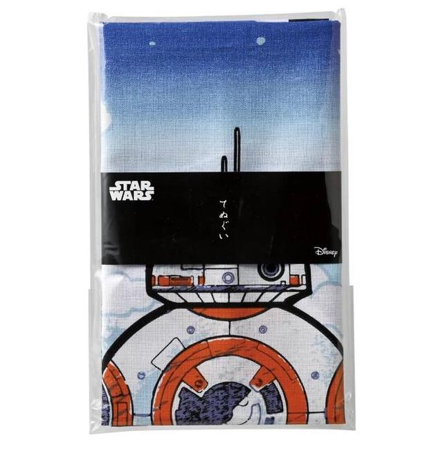 スター・ウォーズ BB-8 手ぬぐい ビービーエイト／ネイビー｜880円 (税込) 