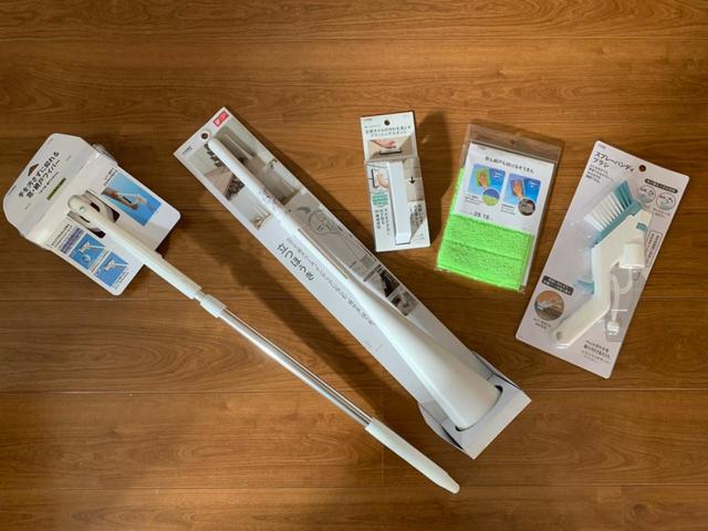 【カインズの優秀お掃除アイテム】5つのアイテムで窓と玄関まわりをすっきりキレイに