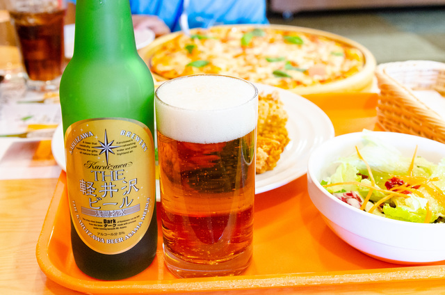 「軽井沢プリモ」でピザ＆軽井沢ビール!!