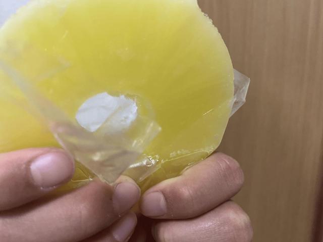 3位【シャトレーゼ　パイン】本物の輪切りパインのような形です