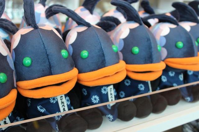 「ごんべえ」は、なんだか和の雰囲気がありますが、シーラカンスです