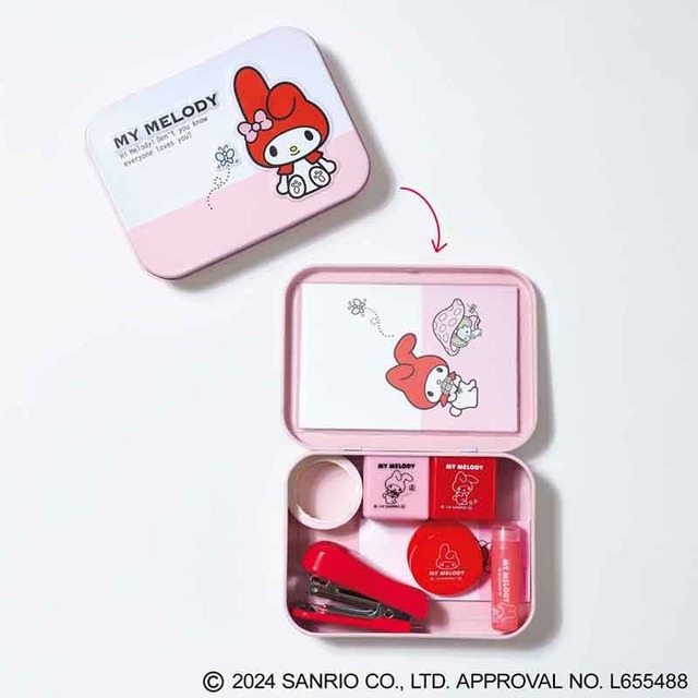 【『GLOW 2025年2月号増刊』（宝島社）】2025年に50周年を迎えるマイメロディづくしの10点セット