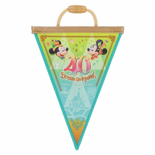 ドリームガーランド 700円｜東京ディズニーリゾート40周年“ドリームゴーラウンド” スペシャルグッズ｜販売店舗：東京ディズニーランド「コズミック・エンカウンター」、東京ディズニーシー「エンポーリオ」