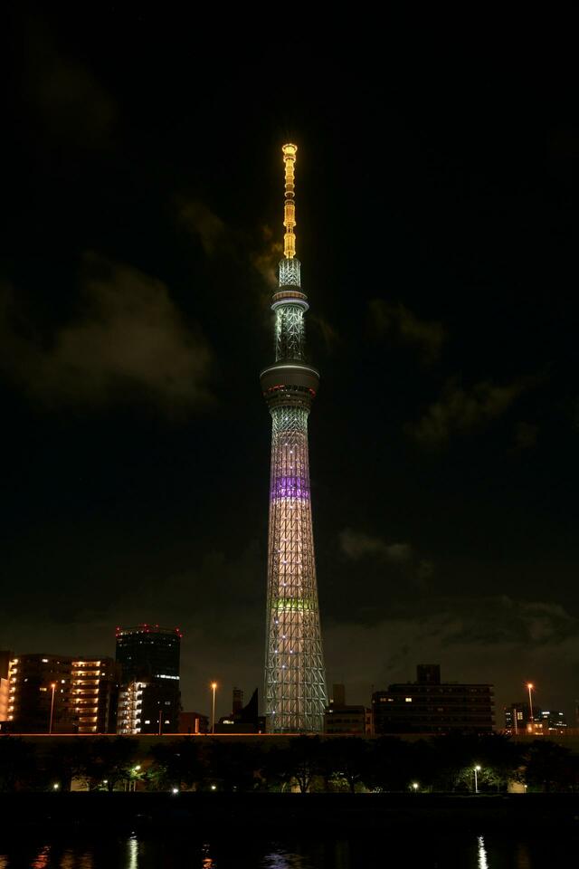 うさぎをイメージしたライティング