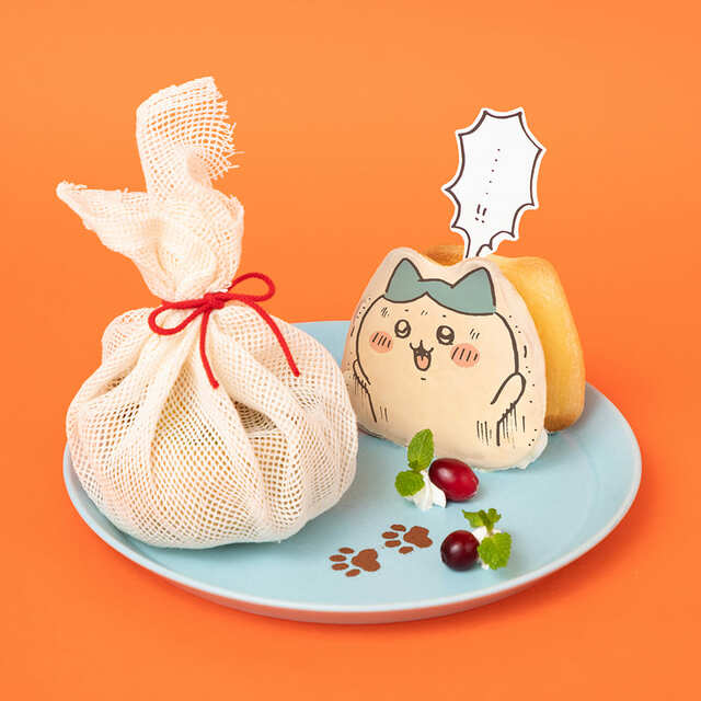 【ちいかわレストラン 食欲そそるHOTなフェア】激アツ展開‼お手柄！報酬アップなハチワレのアイスサンド　￥1,980