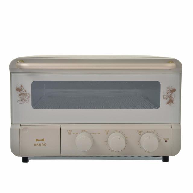 【BRUNO】ミッキー＆ミニー スチーム＆ベイク トースター　17,600円 (税込) © Disney