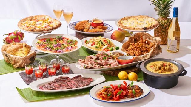 「オリジナリティ溢れるランチブッフェ」【XEXがトロピカルフルーツをふんだんに使用した『 サマースイーツ ブッフェ 』を4店舗同時開催】