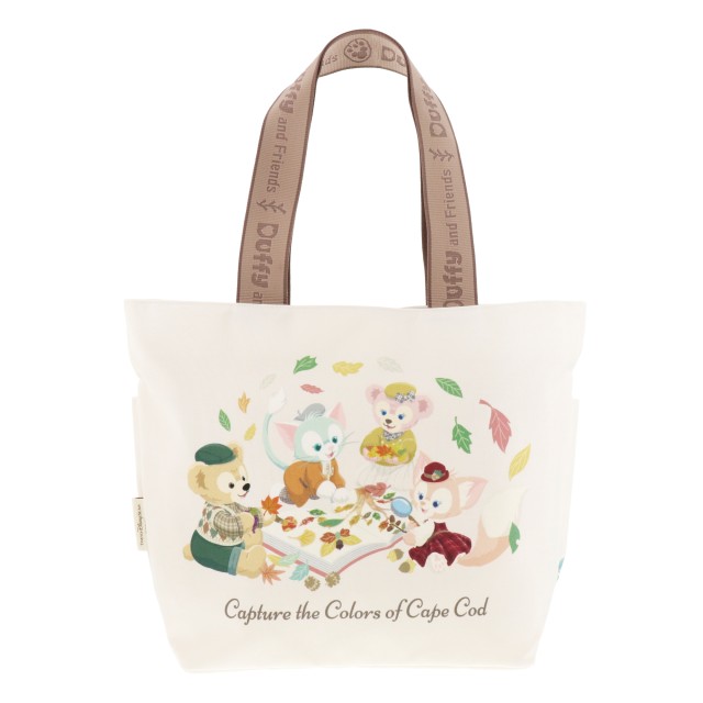 「ダッフィー＆フレンズのオータム・ストーリーブック」トートバッグ