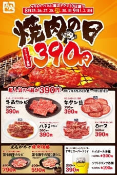 牛角焼肉の日（29日）