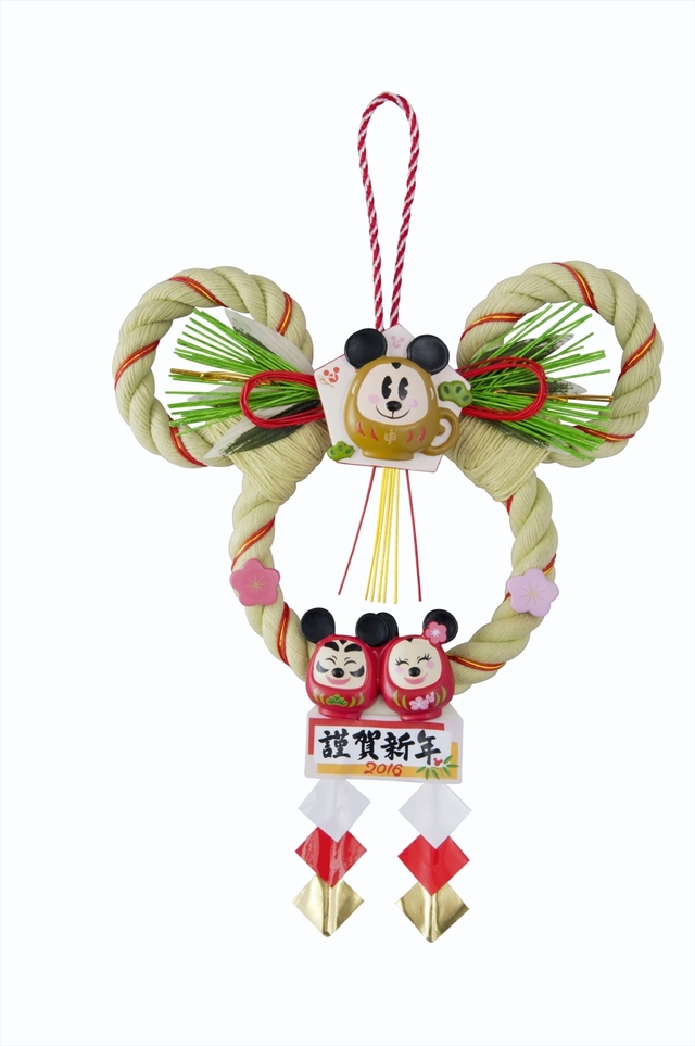 しめ飾り 2,900円【販売店舗】東京ディズニーランド／グランドエンポーリアム　東京ディズニーシー／エンポーリオ