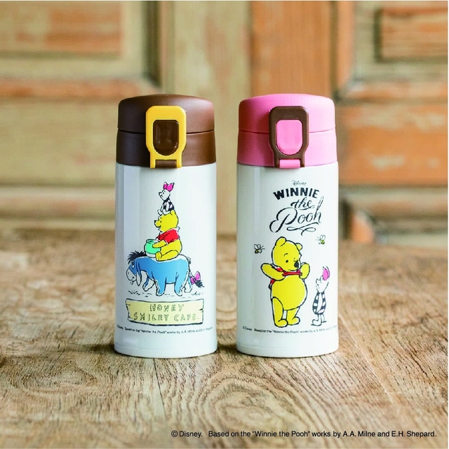 Disney (ディズニー) Honey smile cafe ワンタッチステンレスボトル 350ml  ¥2,376（税込）