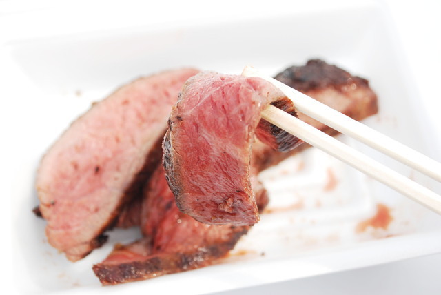 「肉フェス TOKYO 2015 春」／門崎熟成肉 格之進の門崎熟成肉塊焼