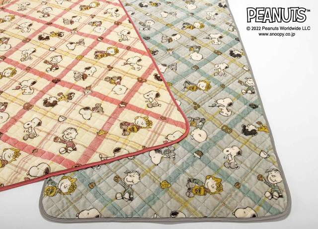 【西川 PEANUTS 敷きパッド(PN2651BD)】4,400円(税込)