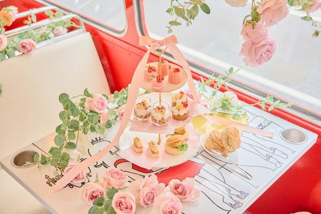 「開催イメージ」＜大人1人¥6,800　小人1人¥3,000＞【英国展コラボアフタヌーンティーバスツアー】