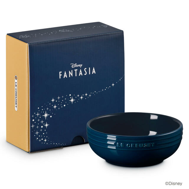 ファンタジア/レジェ・ディッシュ 13cm ¥4,180|ル・クルーゼ「Disney Fantasiaコレクション」