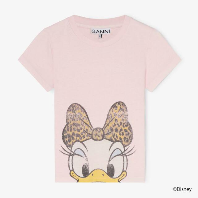 GANNI / Pink Baby Fit T-shirt 25,300円