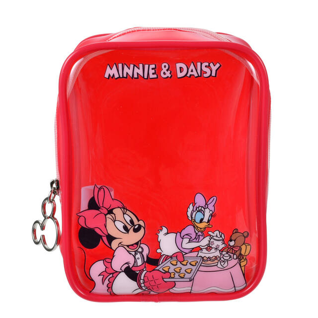 ミニー＆デイジー ポーチ クリア窓 Mickey ＆ Friends 1,800円