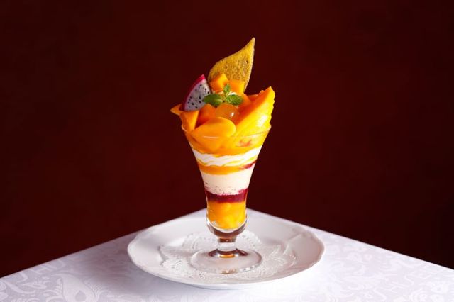 沖縄県 宮古島産 キーツマンゴーのパフェ