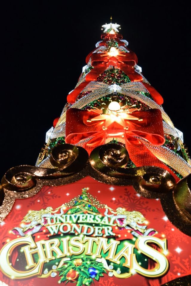一生に一度は見たいクリスマスツリー｜ユニバーサル・ワンダー・クリスマス｜ユニバーサル・スタジオ・ジャパン