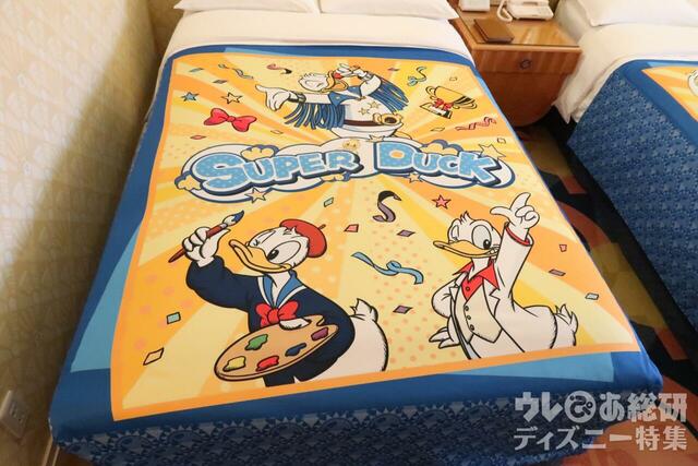 ディズニー・パルパルーザ“ドナルドのクワッキー・ダック！ダック！ダックシティ！”スペシャルルーム/ディズニーアンバサダーホテル