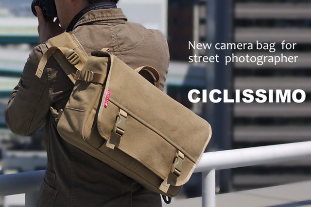 伝説のメッセンジャーカメラバッグ:チクリッシモ