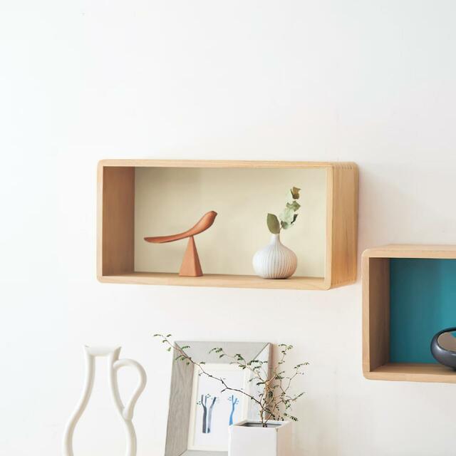 【ベルメゾン】ピンで簡単設置 ウォールシェルフ「WALL FREE」 