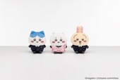 【ちいかわ×ANA】<ちいかわ×ANA>ぬいぐるみ 各2,800円(税別)/全3種(ちいかわ、ハチワレ、うさぎ)