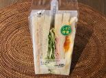 【ローソン ミックスサンド】野菜も一緒に食べられるサンド！　