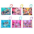 ミッキー＆フレンズ シークレットポーチ カラビナ付き クリア Mickey ＆ Friends 900円