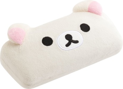 【希少】コリラックマ　ぬいぐるみ　がま口　メガネケース　ペンシルケース リラックマ新商品】9月の注目アイテムは「立てて飾れる