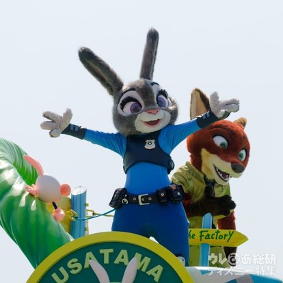 TDLイースター】ZPD出動!「うさたま大脱走!」でニック&ジュディ TDLイースター】ZPD出動!「うさたま大脱走!」でニック&ジュディ