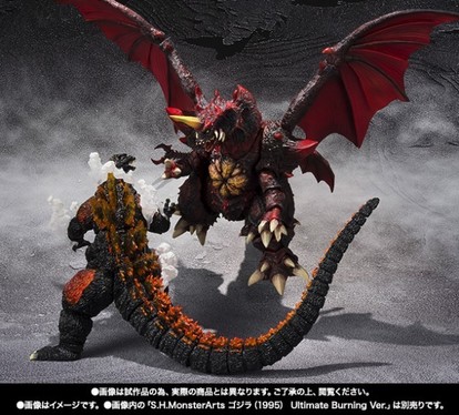 ゴジラ怪獣　デストロイア　フィギュア 怪獣王を苦しめた魔獣『S.H.MonsterArts デストロイア（完全体）』発売