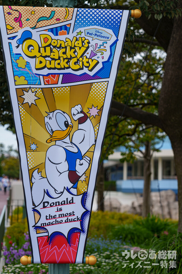 「ドナルドのクワッキー・ダックシティ」デコレーション