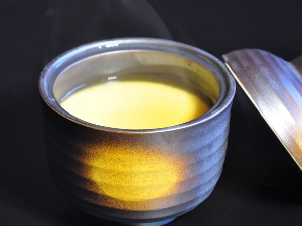 徳島：峡谷の湯宿　大歩危峡まんなか 「カラダ目覚める！カラダ喜ぶ！まんなか特製茶碗蒸し」