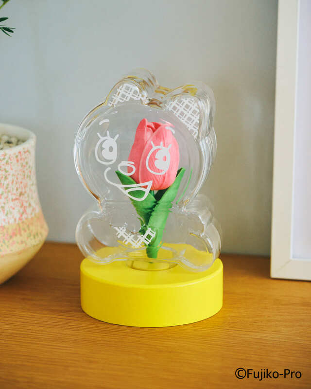 【ドラミちゃん×studio CLIP】「フラワー封入オブジェ」4,990円