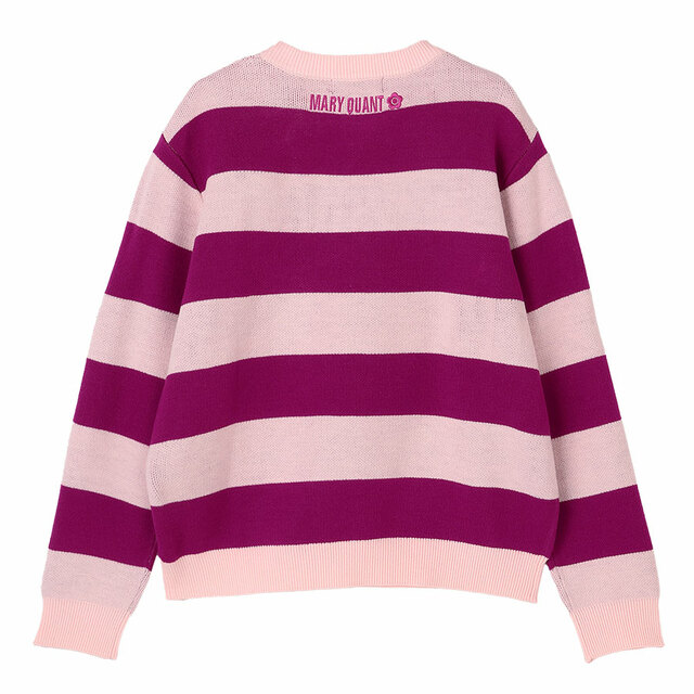 【マリークワント×アリス・イン・ワンダーランド】チェシャ猫デザインニット プルオーバー