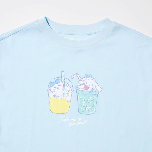 グラフィックTシャツ ¥990｜ちいかわ × サンリオキャラクターズ：スイーツコレクション｜ユニクロ UT